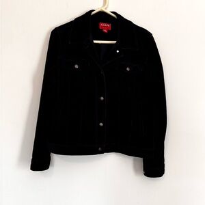 Chaps Women's Purple Corduroy Jacket